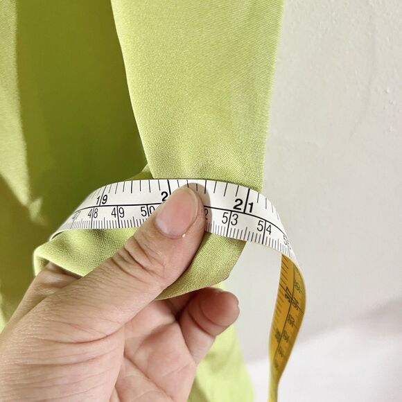 Hugo Buscati Collection Vintage 90s Silk Square Neck Mini Dress Sz 10 New - Picture 7 of 7